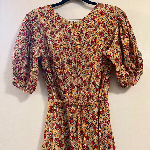 Faithfull the Brand Bellavista Floral Midi Dress szS - Picture 5 of 6